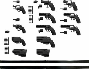 TOMYTEC リトルアーモリー LA074 リボルバーセット A