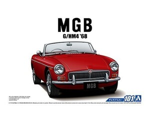 アオシマ ザ・モデルカー No.101 1/24 BLMC G/HM4 MG-B MK-2 '68