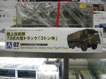 アオシマ No.2 1/72 陸上自衛隊 73式大型トラック(3トン半)_画像2