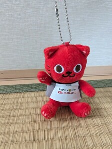 マスコット ぬいぐるみ ボールチェーン キーホルダー　バドミントン　YONEX　バドにゃん　ダイハツ　DAIHATSU　ばどにゃん　ねこ　ABC大会