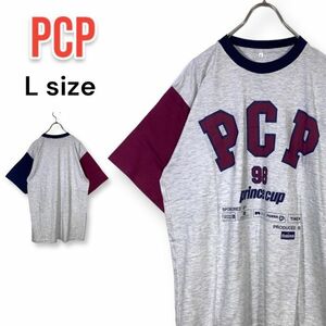 【レア】PCP 1998プリンスカップ 記念Tシャツ Lサイズ グレー ビンテージ テニス