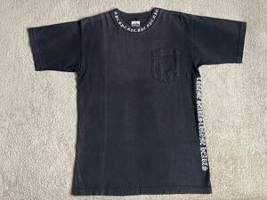 クロムハーツ ニューヨーク 限定 サイド ネックロゴ Tシャツ 黒 Mサイズ CHROME HEARTS NYC New York limited black T-shirt tee トップス