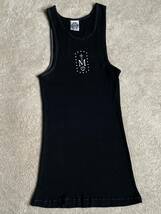 クロムハーツ メイプルソープ コラボ タンクトップ サイズM 黒 Chrome Hearts MAPPLETHORPE Tank top ノースリーブ Tシャツ 半袖 別注_画像1