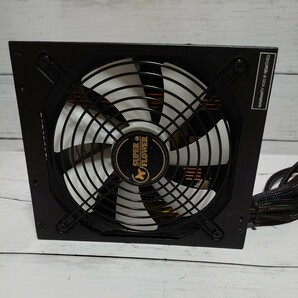 １円スタート SUPER FLOWER GOLDEN KING (SF-550P14PE-P) 550W 80PLUS PLATINUM認証 ATX電源ユニット 動作未確認 セミプラグイン PCパーツの画像6