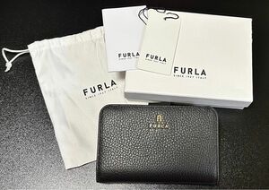 FURLA フルラ 二つ折り財布 ブラック