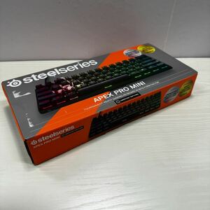 SteelSeries ラピッドトリガー 搭載 ゲーミングキーボード ミニサイズ Apex Pro Mini JP 有線 日本語配列 64825 ブラック 動作確認済み