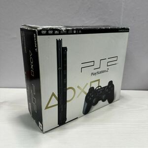 SONY ソニー PlayStation 2 (SCPH-75000CB) 【メーカー生産終了ブラック 薄型 プレイステーション2 プレステ2 PS2 チャコールブラック 