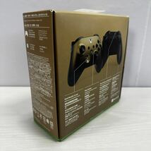 1円スタート Microsoft マイクロソフト 【純正品】Xbox ワイヤレス コントローラー (ゴールド シャドウ)コントローラー 美品_画像2