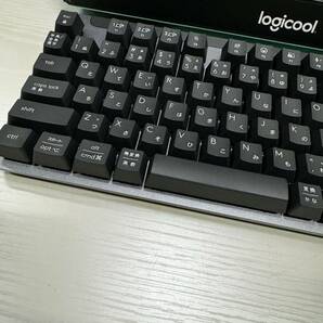 Logicool ロジクール SIGNATURE K855GR 無線 メカニカルキーボード TTC製 赤軸 リニア Bluetooth ワイヤレスキーボード キーボード の画像5