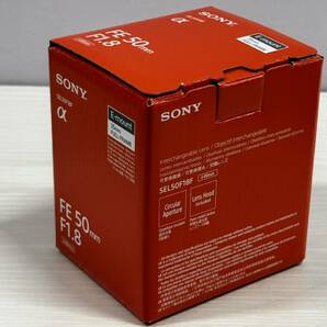 新品 ソニー(SONY) 標準単焦点レンズ フルサイズ FE 50mm F1.8 デジタル一眼カメラα[Eマウント]用 純正レンズ SEL50F18F レンズの画像2