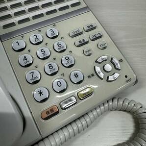 日本電気（NEC） Aspire UX 24ボタンIP多機能電話機（ホワイト） ITZ-24D-2D(WH)TEL 電話機 現状品 本体のみ ビジネスフォンの画像3