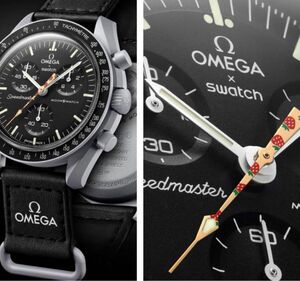 OMEGA x Swatch Moonshine Gold Strawberry 画面保護フィルム一枚付属