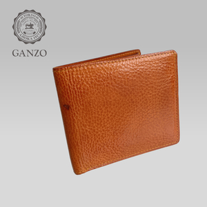 【GANZO】ガンゾ 本革 レザー ミネルバ 2つ折り財布 ウォレット（ファッション メンズ 