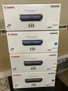 新品　未開封　Canon 純正 キャノン　レーザープリンター　トナーカートリッジ　4色セット　335