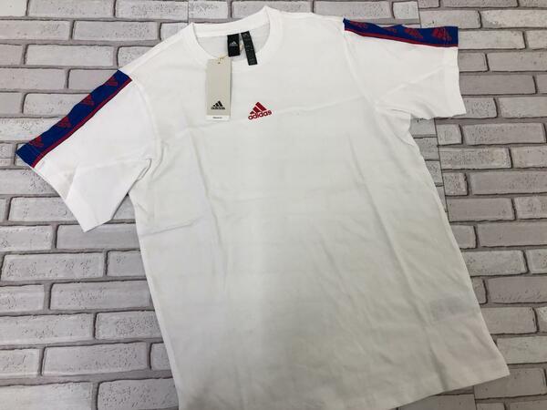 ②adidas アディダス メンズ 半袖Tシャツ Ｌサイズ ECP79