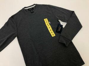 62）POLO ポロ ラルフローレン ワッフル Tシャツ メンズ グレー S