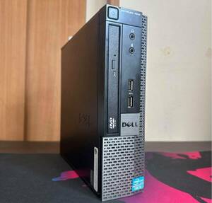 DELL 現役　Optiplex 7010 USFF 中古デスクトップPC 高性能　　Windows11に変更可能！！