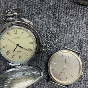 2,500円〜 時計 まとめ売り 腕時計 ELGIN ALBA CITIZEN レディース 腕時計 メンズ ブランド クォーツ 不動品 手巻きの画像8