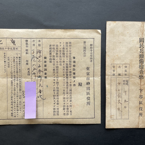  戦前 旧日本軍・軍隊手帳/青年訓練手帳・帝国在郷軍人会 修了證/證明書など・ミリタリーの画像7