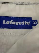 Lafayette◆ストレートパンツ/32/-/BLK/無地_画像4