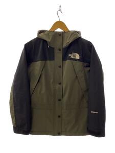 THE NORTH FACE◆MOUNTAIN LIGHT JACKET_マウンテンライトジャケット/S/ゴアテックス/KHK/無地