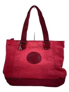 Kipling◆トートバッグ/ナイロン/RED