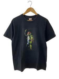 Supreme◆Tシャツ/M/コットン/BLK/プリント/21SS/RAPHAEL TEE