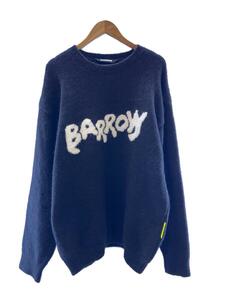 BARROW GANG◆セーター(厚手)/XL/ウール/BLK