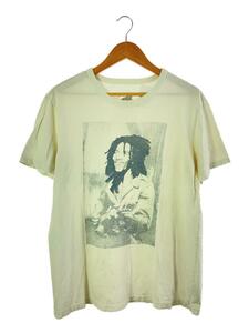 Zion◆Tシャツ/M/コットン/WHT/総柄/BOB MARLEY