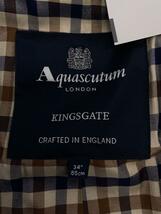 Aquascutum◆イギリス製/PRINCEGATE/トレンチコート/34/ポリエステル/BLK/2269451252_画像3