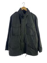 ALPHA INDUSTRIES◆ミリタリージャケット/L/コットン/BLK/8415-01-099-7842/M-65/フィールドジャケット_画像1