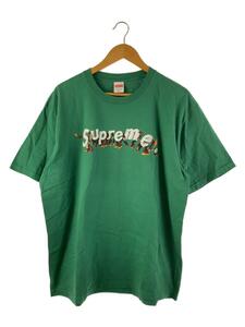 Supreme◆Tシャツ/XL/コットン/GRN/無地