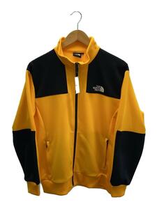 THE NORTH FACE◆JERSEY JACKET_ジャージジャケット/L/イエロー/ブラック/NT61950