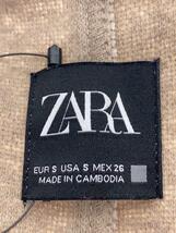 ZARA◆チェスターコート/-/アクリル/BEG/無地_画像3