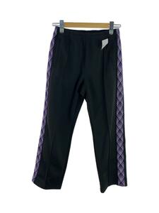Schott◆23AW/TAPING JERSEY TRACK PANTS/S/ポリエステル/BLK/782-3210008