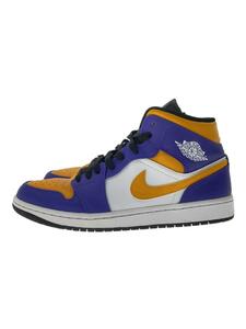 NIKE◆AIR JORDAN 1 MID_エア ジョーダン 1 ミッド/26.5cm/PUP