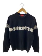 Supreme◆セーター(薄手)/S/ウール/BLK_画像1