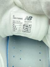 NEW BALANCE◆ローカットスニーカー/24cm/ホワイト/CM1700WE_画像5