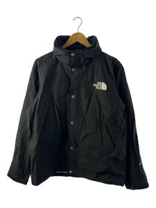 THE NORTH FACE◆GTX NUPTSE JACKET_ゴアテックスヌプシジャケット/L/ナイロン/BLK/無地