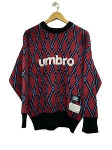 UMBRO◆セーター(厚手)/FREE/コットン/BRD/010GAJ01-5150/ユニセックス