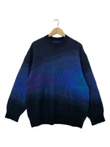 stein◆OVERSIZED GRADATION MOHAIR LS/セーター/M/モヘア/BLU/青/ST.447/ニット//