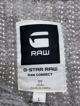 G-STAR RAW◆カーディガン(厚手)/L/ウール/GRY/無地//_画像3