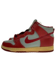 NIKE◆DUNK HIGH LE/ダンクハイ/レッド/630335-061/27.5cm/RED/レザー//