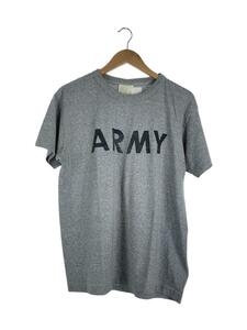 US.ARMY◆Tシャツ/M/コットン/GRY/無地