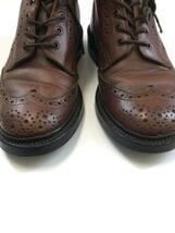 Tricker’s◆レースアップブーツ/-/BRW/レザー//_画像7