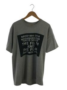 NEIGHBORHOOD◆Tシャツ/XL/コットン/GRY//