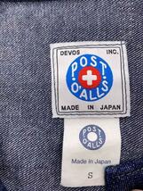 POST OVERALLS◆Service Jacket/S/デニム/IDG/1110B-8D//_画像3