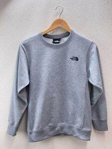 THE NORTH FACE◆SWEAT LG CREW/M/コットン/GRY//