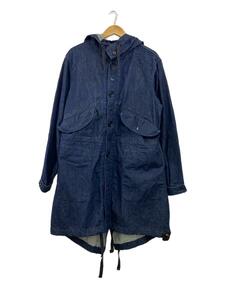 Engineered Garments◆モッズコート/S/コットン/IDG/無地/フィッシュテール//