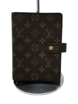 LOUIS VUITTON◆アジェンダMM_モノグラム_BRW/レザー/BRW/メンズ//_画像1